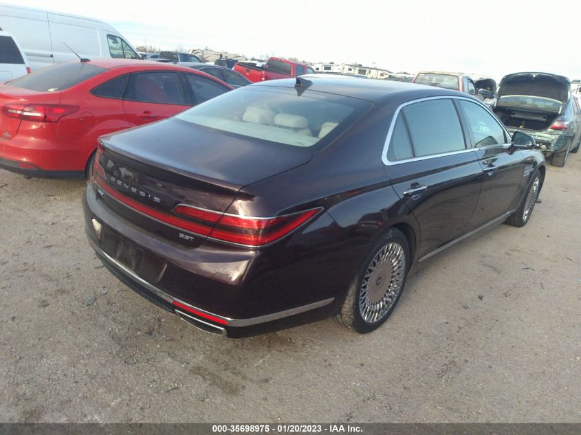 2020 GENESIS G90 3.3T PREMIUM KMTF34PA3LU076091