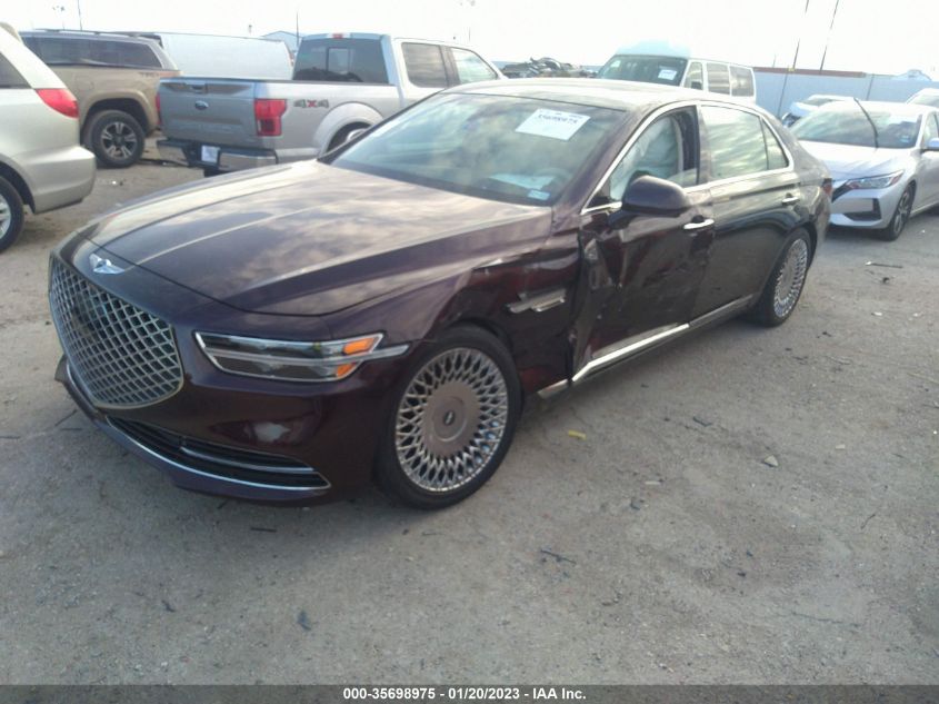 2020 GENESIS G90 3.3T PREMIUM KMTF34PA3LU076091