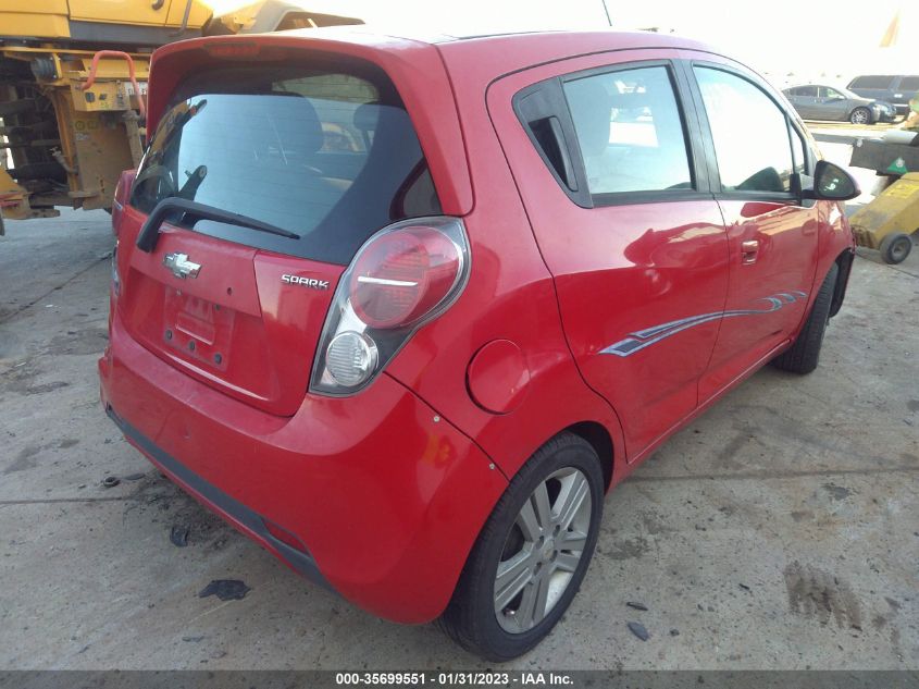 2013 CHEVROLET SPARK LT KL8CD6S93DC501896