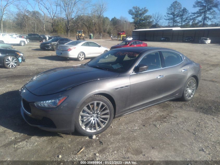 2017 MASERATI GHIBLI ZAM57XSA9H1251018