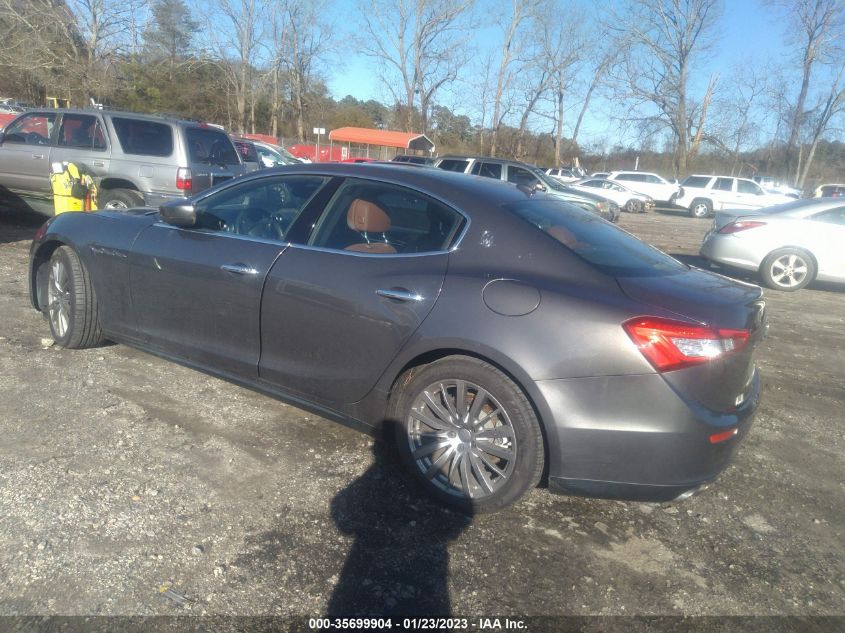 2017 MASERATI GHIBLI ZAM57XSA9H1251018