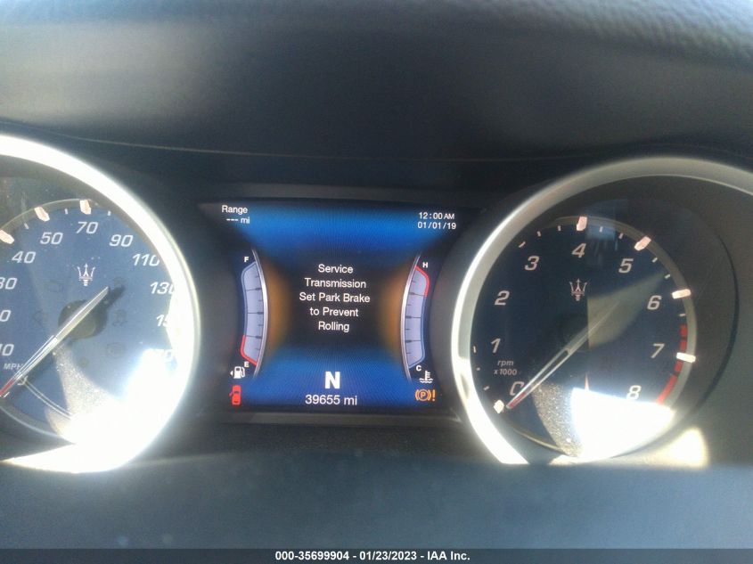 2017 MASERATI GHIBLI ZAM57XSA9H1251018