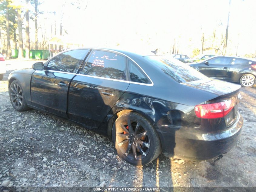 2013 AUDI A4 PREMIUM PLUS - WAUFFAFL2DN007036