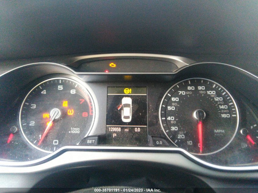 2013 AUDI A4 PREMIUM PLUS - WAUFFAFL2DN007036