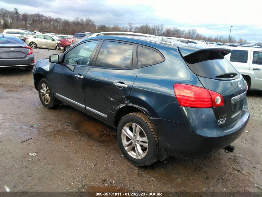 2015 NISSAN ROGUE SELECT S JN8AS5MV0FW258157