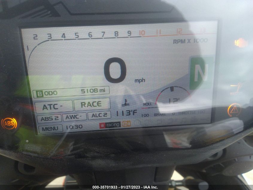 2017 APRILIA TUONO V4 1100 RR ZD4KGU005HS000074