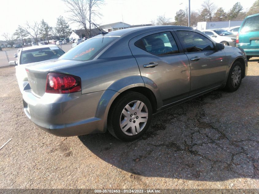 2013 DODGE AVENGER SE 1C3CDZAB5DN757026