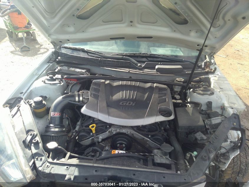 2013 HYUNDAI GENESIS COUPE 3.8 GRAND TOURING KMHHU6KJXDU092549