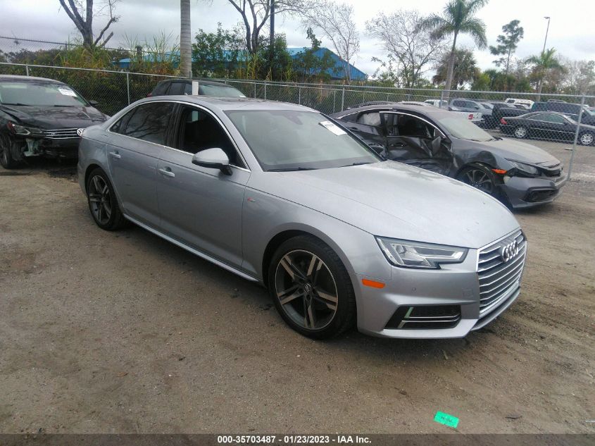 2018 AUDI A4 PREMIUM PLUS - WAULMAF40JN019618