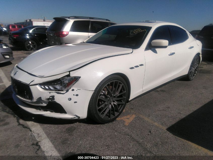 2015 MASERATI GHIBLI S Q4 ZAM57RTA6F1130132
