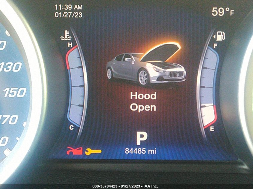 2015 MASERATI GHIBLI S Q4 ZAM57RTA6F1130132