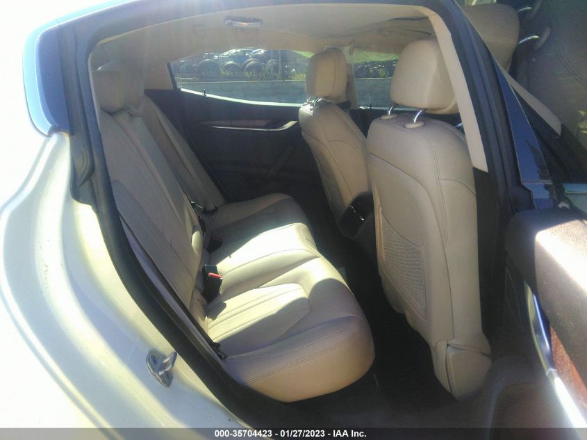 2015 MASERATI GHIBLI S Q4 ZAM57RTA6F1130132