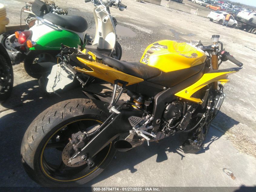 2008 YAMAHA YZFR6 JYARJ16E48A001683