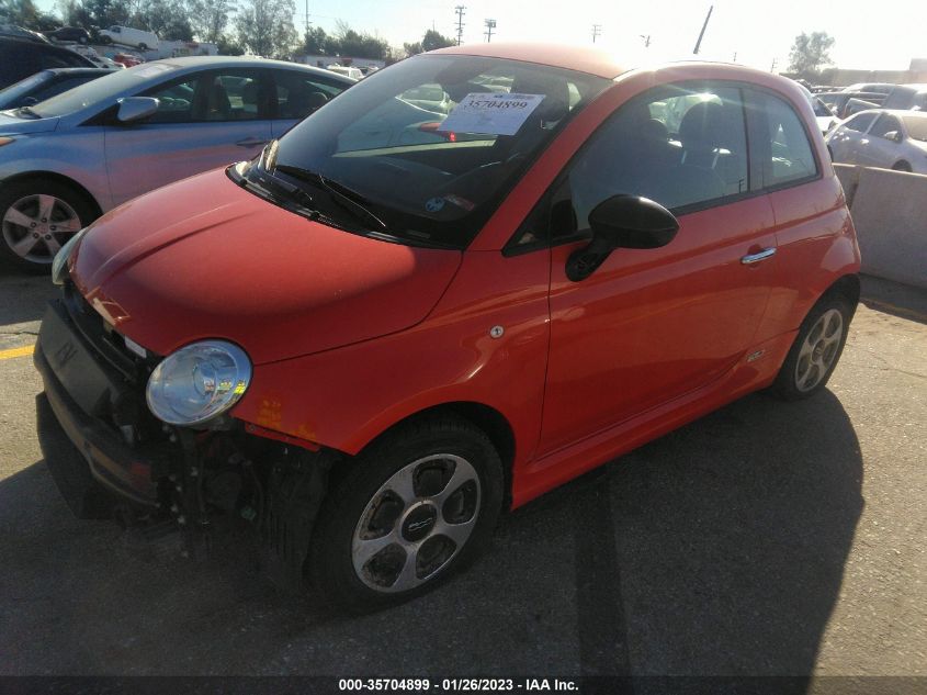 2013 FIAT 500E BATTERY ELECTRIC - 3C3CFFGE0DT753511