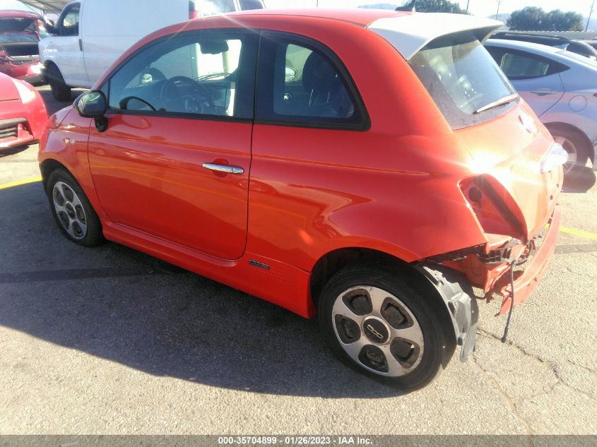 2013 FIAT 500E BATTERY ELECTRIC - 3C3CFFGE0DT753511