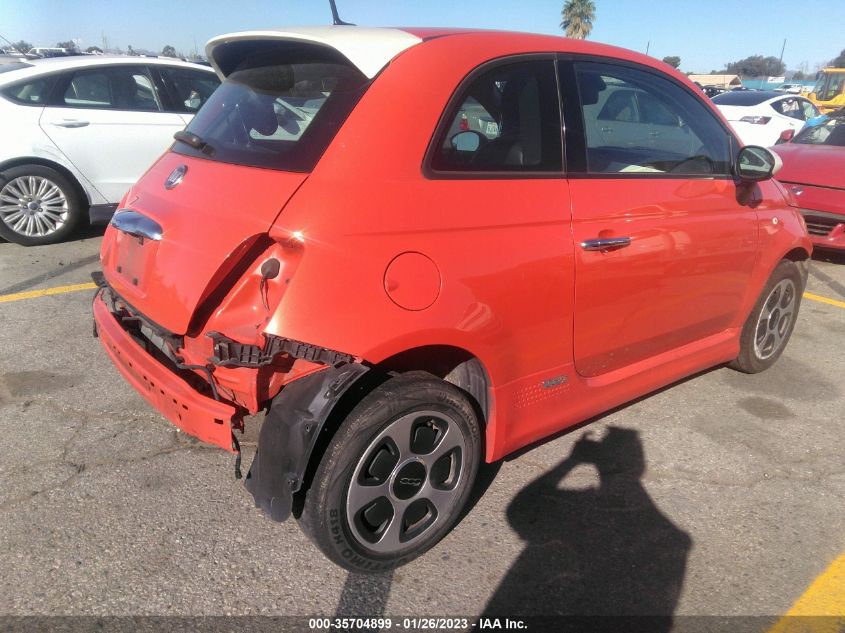 2013 FIAT 500E BATTERY ELECTRIC - 3C3CFFGE0DT753511