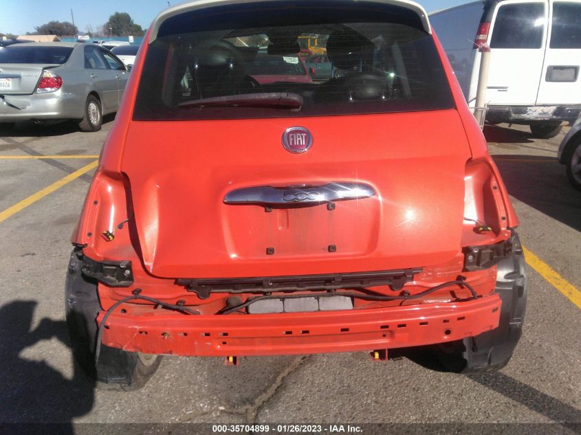 2013 FIAT 500E BATTERY ELECTRIC - 3C3CFFGE0DT753511