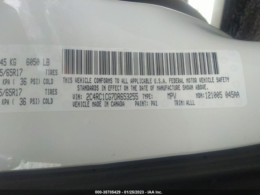 2013 CHRYSLER TOWN & COUNTRY TOURING-L - 2C4RC1CG7DR653255
