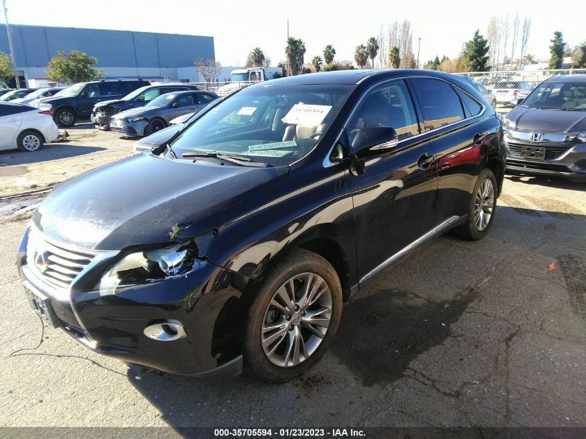 2013 LEXUS RX 450H JTJZB1BA1D2410343