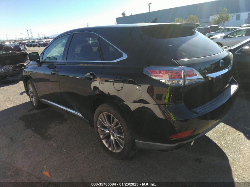 2013 LEXUS RX 450H JTJZB1BA1D2410343