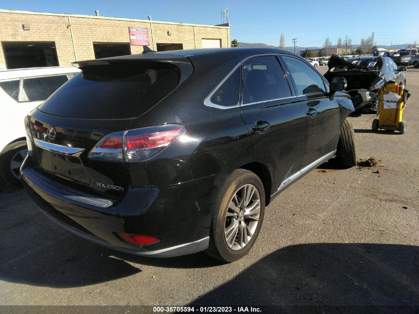 2013 LEXUS RX 450H JTJZB1BA1D2410343