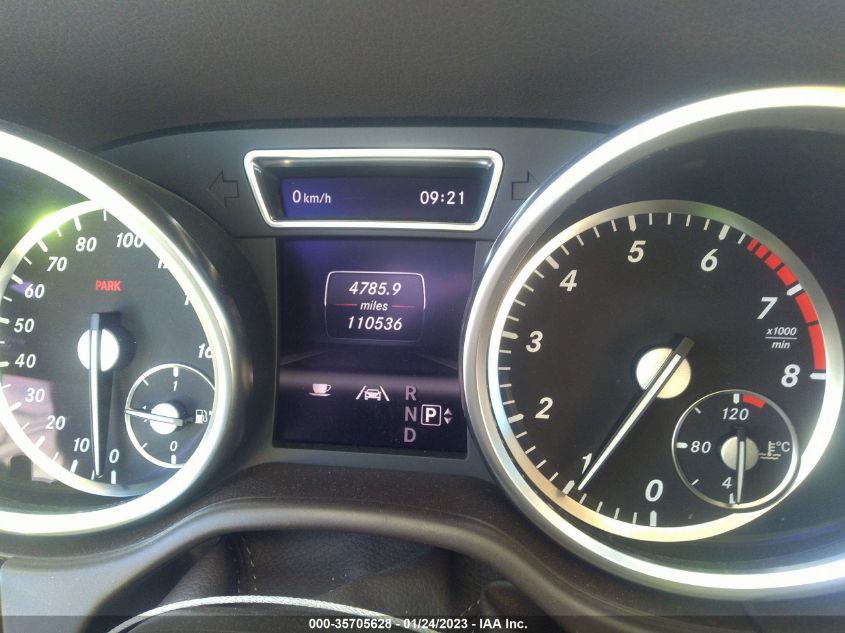2013 MERCEDES-BENZ M-CLASS ML 350 4JGDA5JB0DA189952