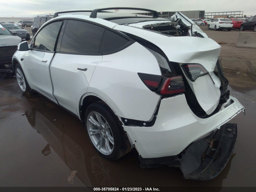 VIN 5YJYGDEE4MF273671 2021 TESLA MODEL Y LONG RANGE