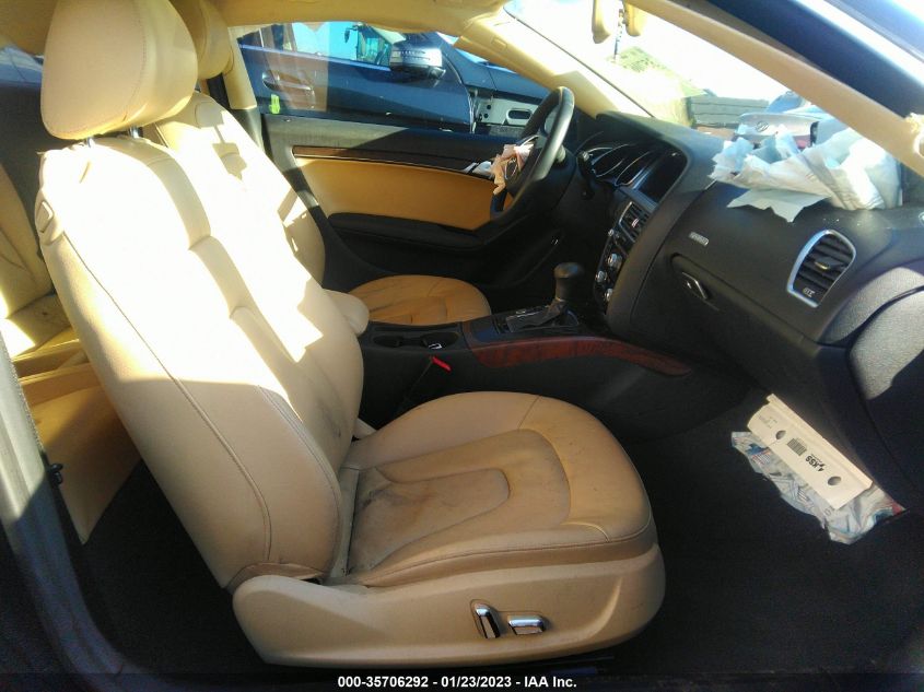 2013 AUDI A5 PREMIUM PLUS WAULFAFR8DA045367