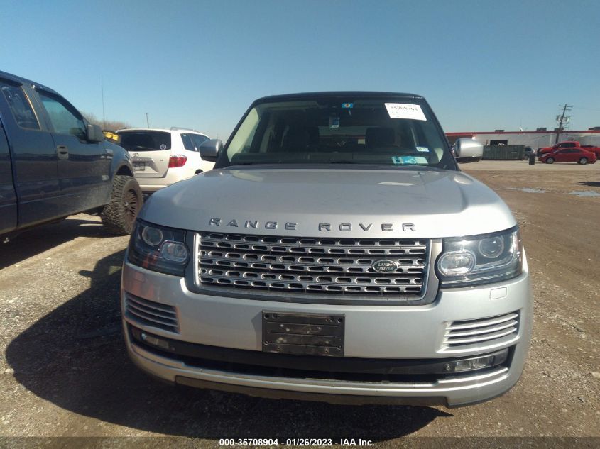 2014 LAND ROVER RANGE ROVER HSE SALGS2WFXEA179240