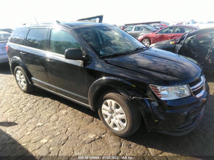 VIN 3C4PDCAB8JT302421 2018 DODGE JOURNEY no.1