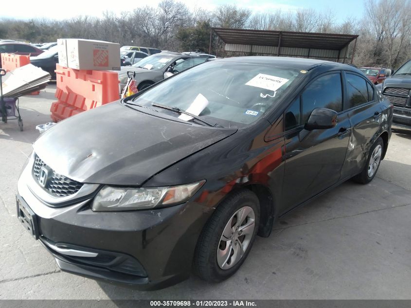 2013 HONDA CIVIC SDN LX 2HGFB2F55DH514108