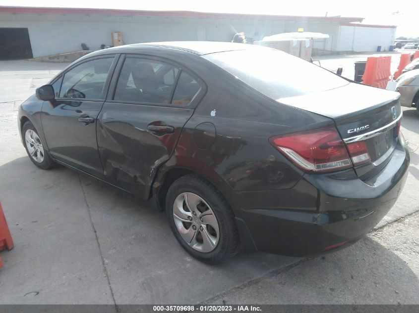 2013 HONDA CIVIC SDN LX 2HGFB2F55DH514108