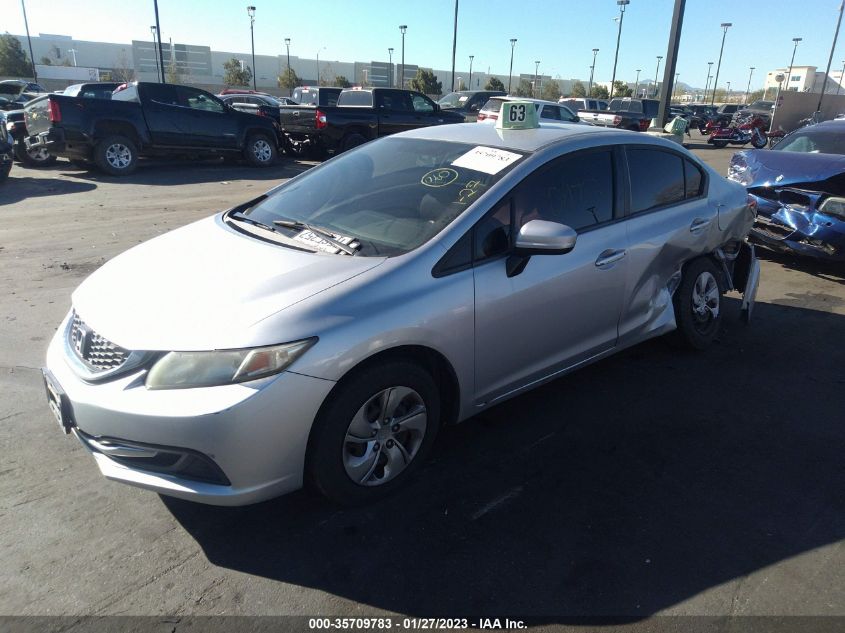 2014 HONDA CIVIC SEDAN LX 19XFB2F51EE232141