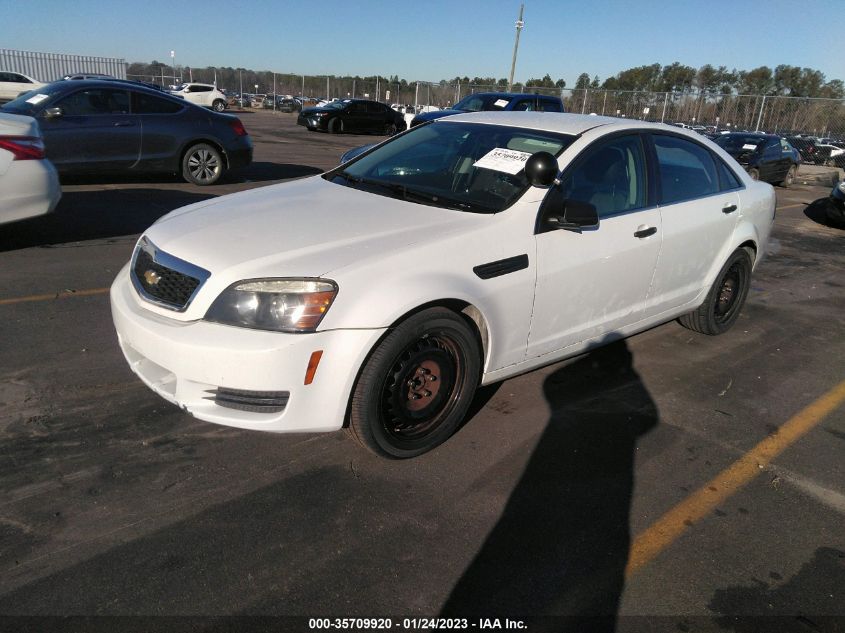2014 CHEVROLET CAPRICE POLICE PATROL POLICE 6G3NS5U23EL958325