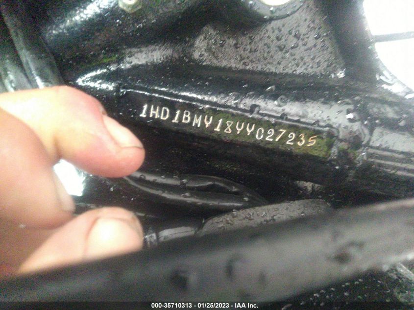 2000 HARLEY-DAVIDSON FLSTF 1HD1BMY18YY027235