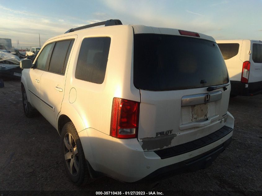 2014 HONDA PILOT TOURING - 5FNYF3H97EB004383