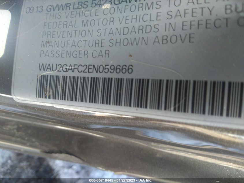 2014 AUDI A7 3.0 PRESTIGE WAU2GAFC2EN059666