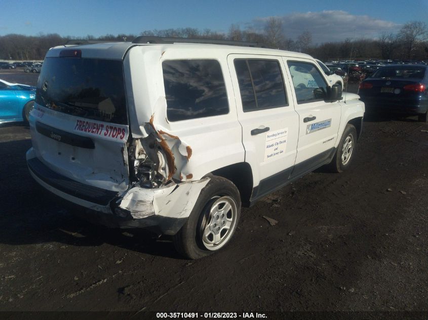 VIN 1C4NJPBB0FD361742 2015 JEEP PATRIOT no.4