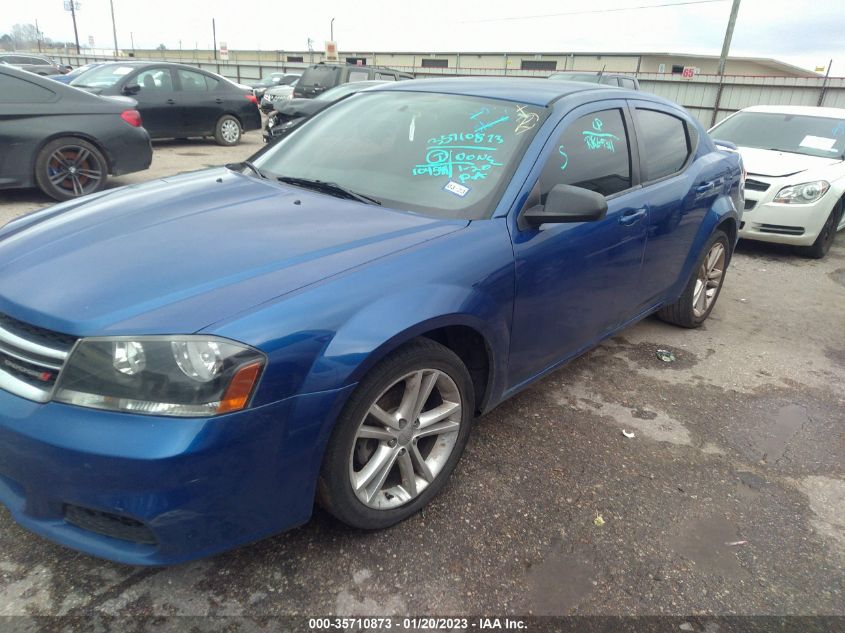 2014 DODGE AVENGER SE 1C3CDZAB4EN219645