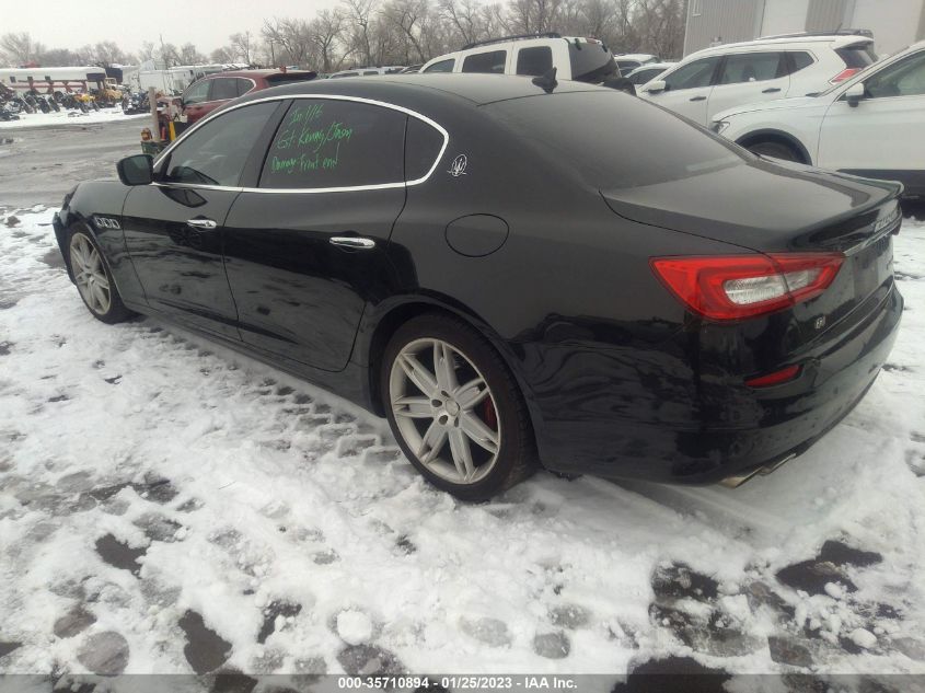 2014 MASERATI QUATTROPORTE S Q4 ZAM56RRAXE1084121