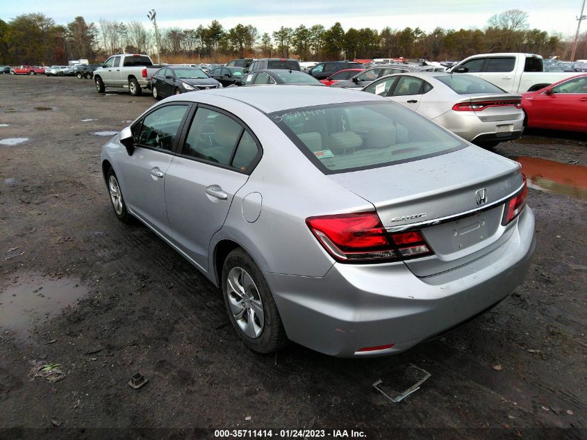 2013 HONDA CIVIC SDN LX 19XFB2F59DE203081