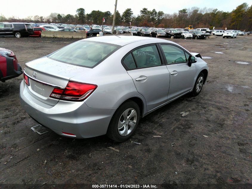 2013 HONDA CIVIC SDN LX 19XFB2F59DE203081