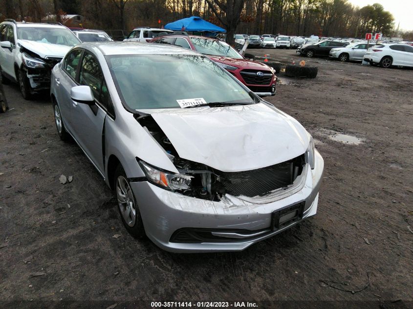 2013 HONDA CIVIC SDN LX 19XFB2F59DE203081