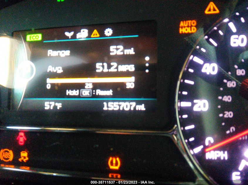 2014 KIA OPTIMA HYBRID EX KNAGN4AD7E5066903