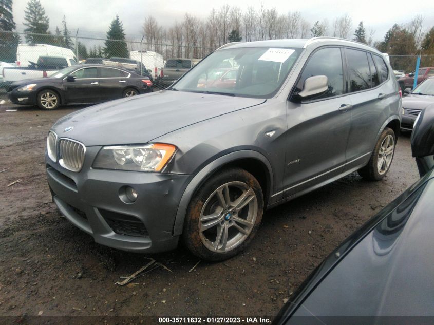 2014 BMW X3 XDRIVE28I - 5UXWX9C56E0D13922