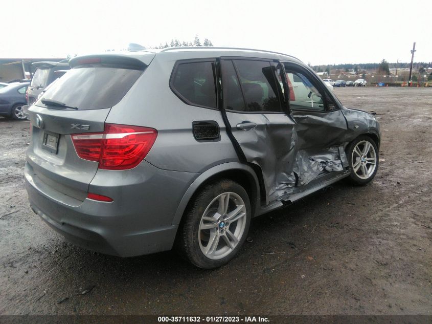 2014 BMW X3 XDRIVE28I - 5UXWX9C56E0D13922