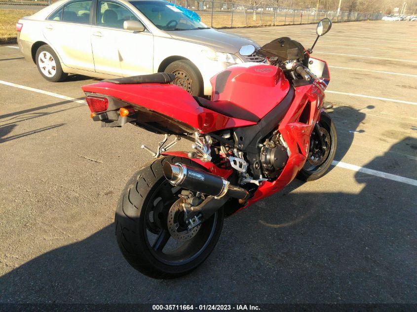2004 TRIUMPH MOTORCYCLE DAYTONA 600 SMT810GM14J190840