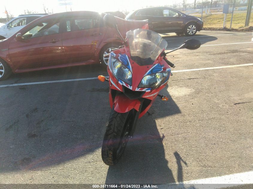 2004 TRIUMPH MOTORCYCLE DAYTONA 600 SMT810GM14J190840