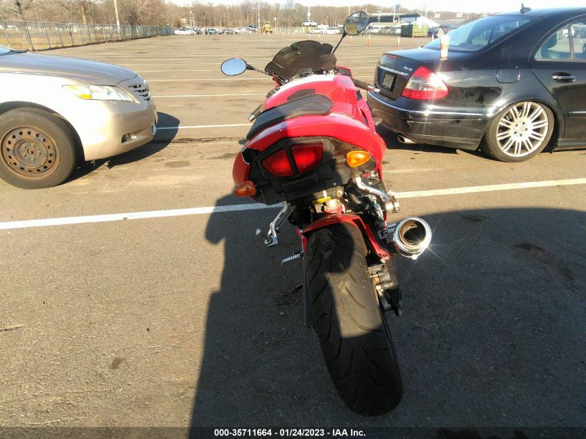 2004 TRIUMPH MOTORCYCLE DAYTONA 600 SMT810GM14J190840