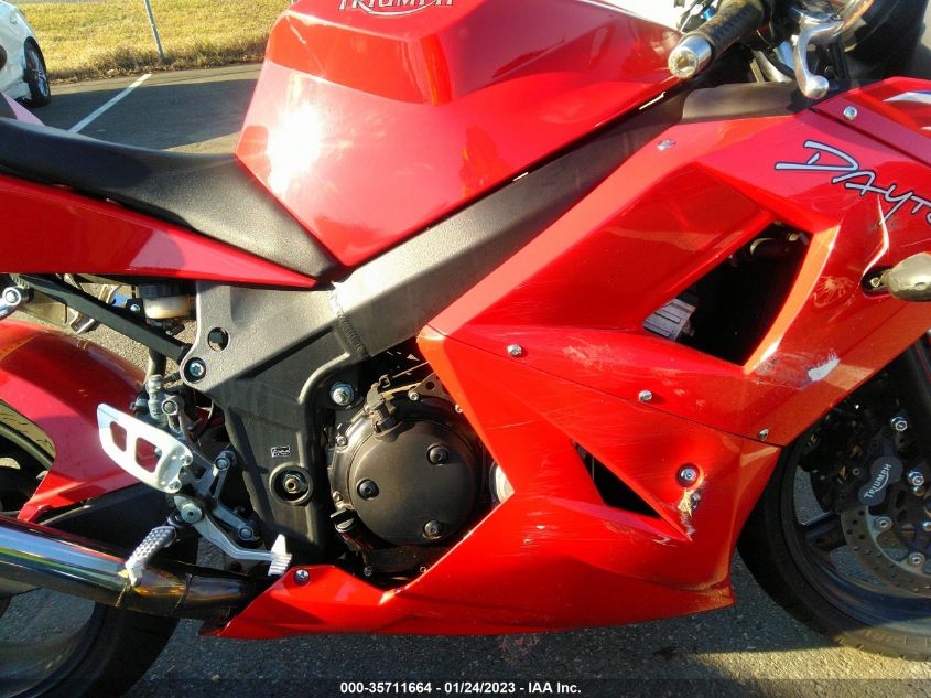2004 TRIUMPH MOTORCYCLE DAYTONA 600 SMT810GM14J190840